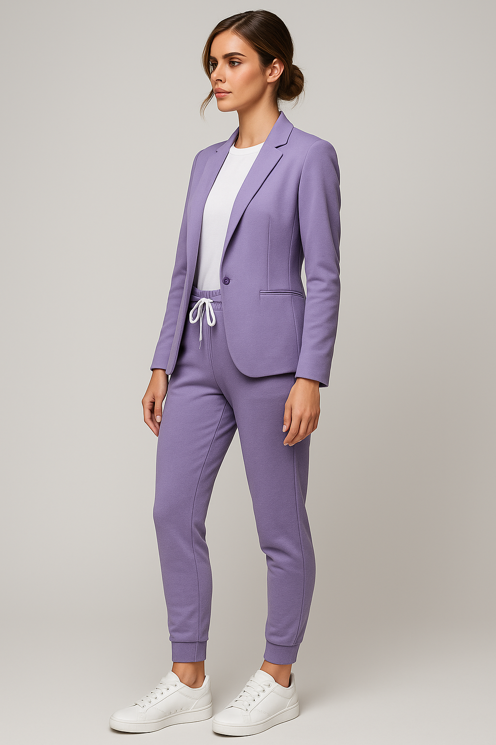 Amelie | Damen Blazer-Set mit Jogginghose