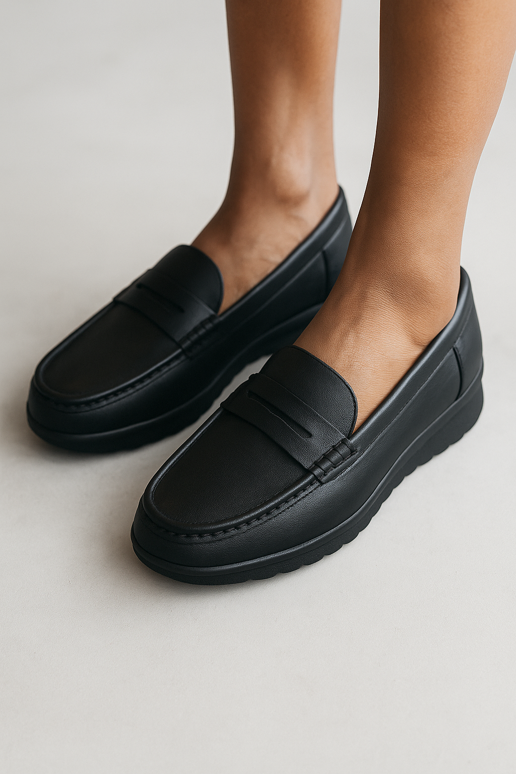 Maya | Klassische Damen-Loafer aus Leder