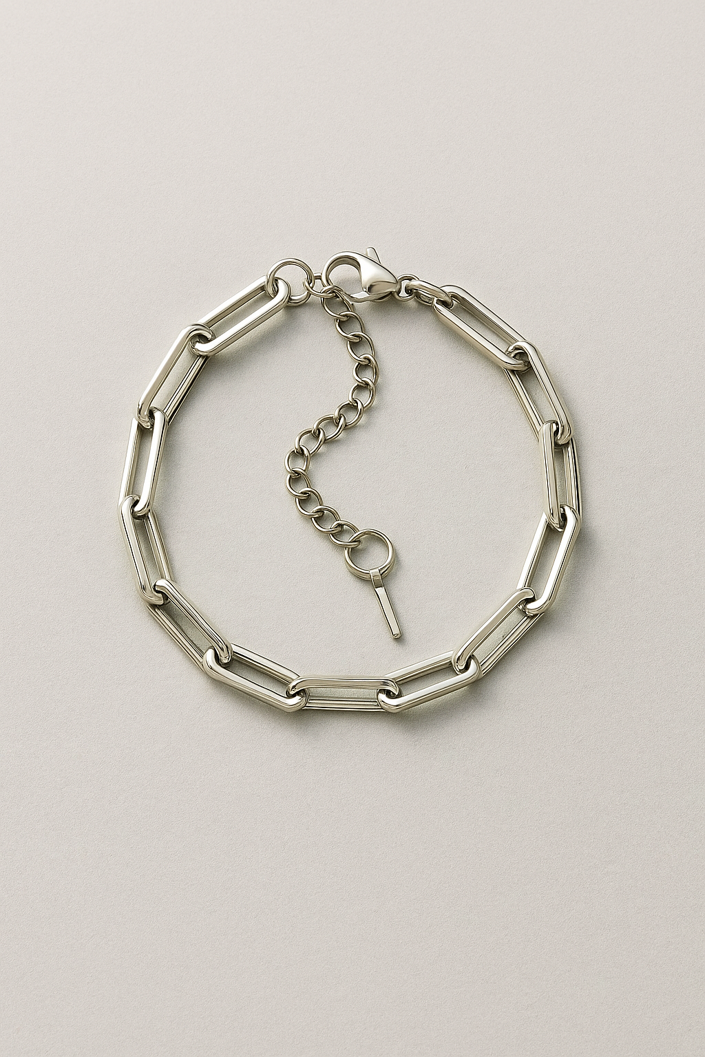 Adair | Minimalistisches Gliederarmband aus Edelstahl