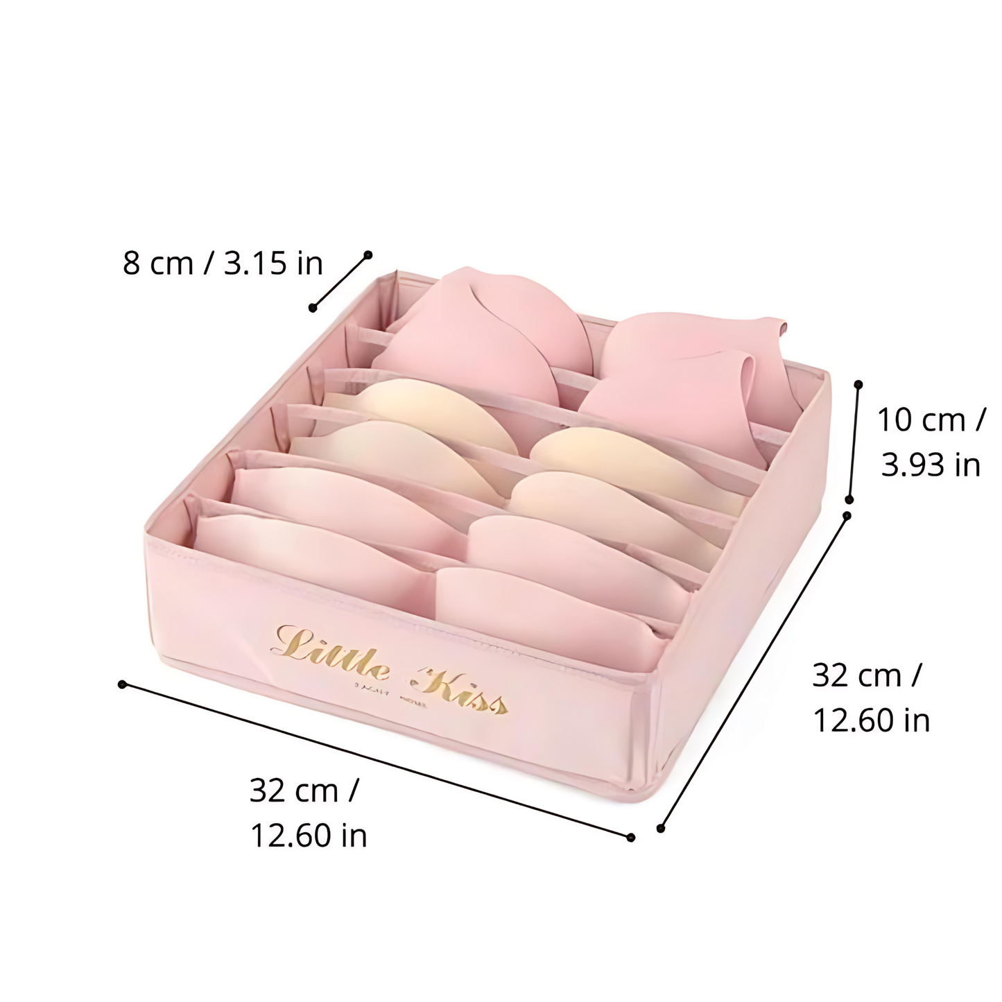 Kleiderschrank-Organizer | Faltbare Unterwäsche-Box - Schubladenteiler mit einfachem Zugang