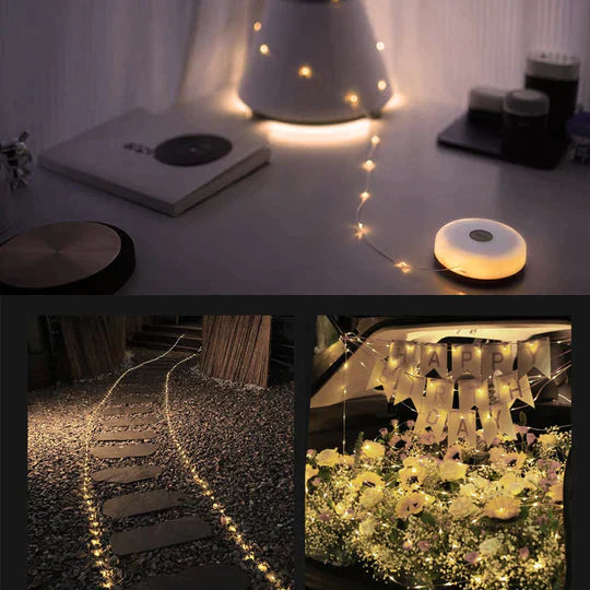 Atmospheric Light Roller™ | Nie wieder ohne Licht: tragbare und wiederaufladbare Außenbeleuchtung
