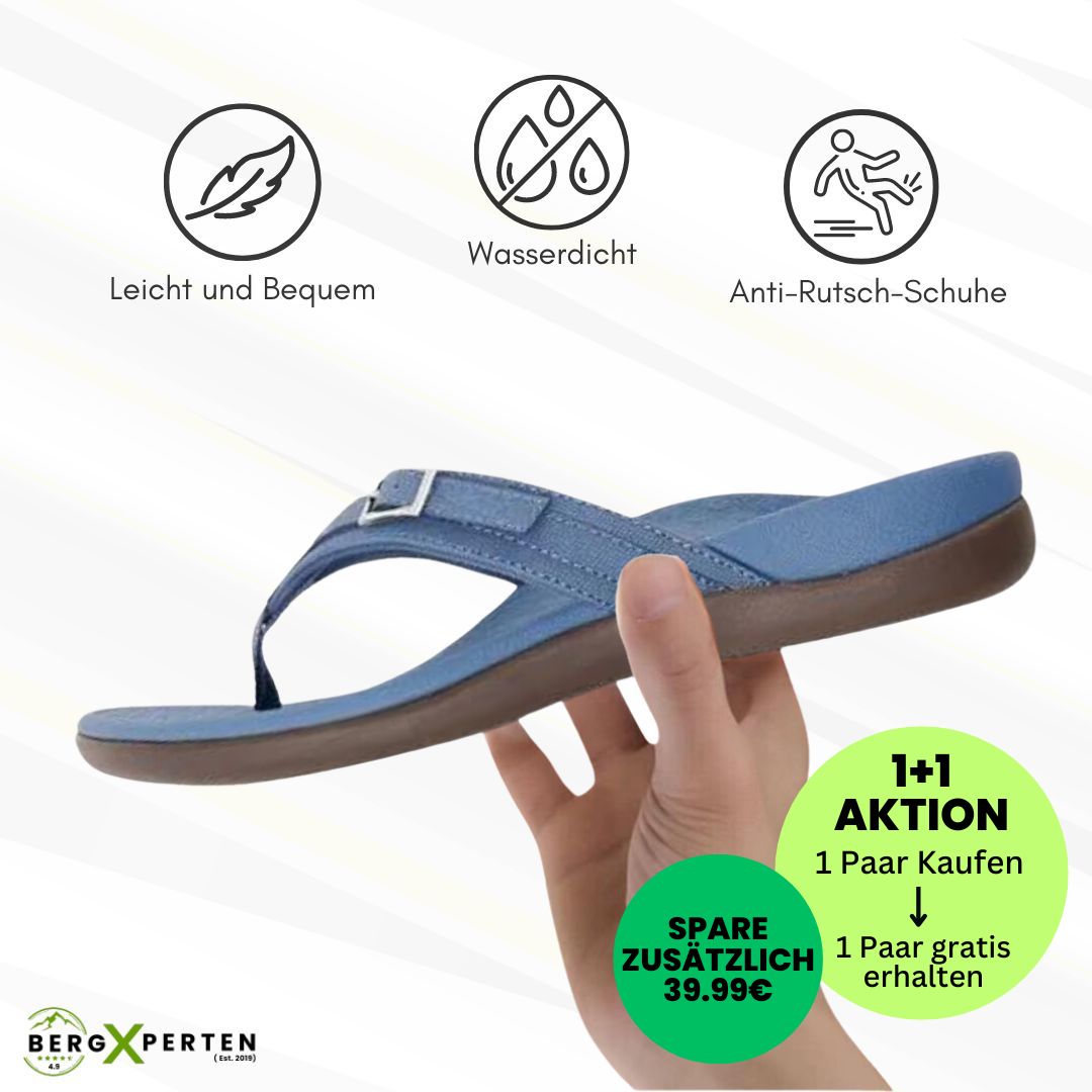 Orthofit orthopädische Sandalen - das Original für maximalen Komfort - (1+1 Gratis)
