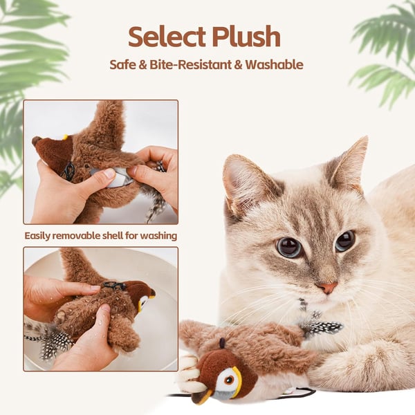Chirp™ - Schluss mit der Langeweile - Ihre Katze bleibt aktiv und glücklich!