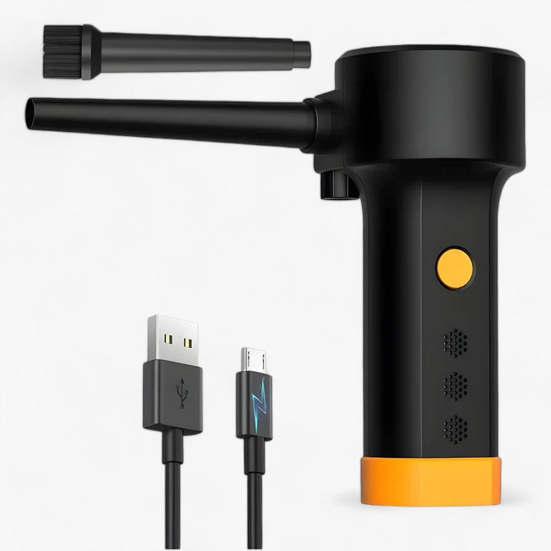 Souffleur d'Air Électrique - Nettoyage Efficace pour Ordinateurs, Claviers et Écrans