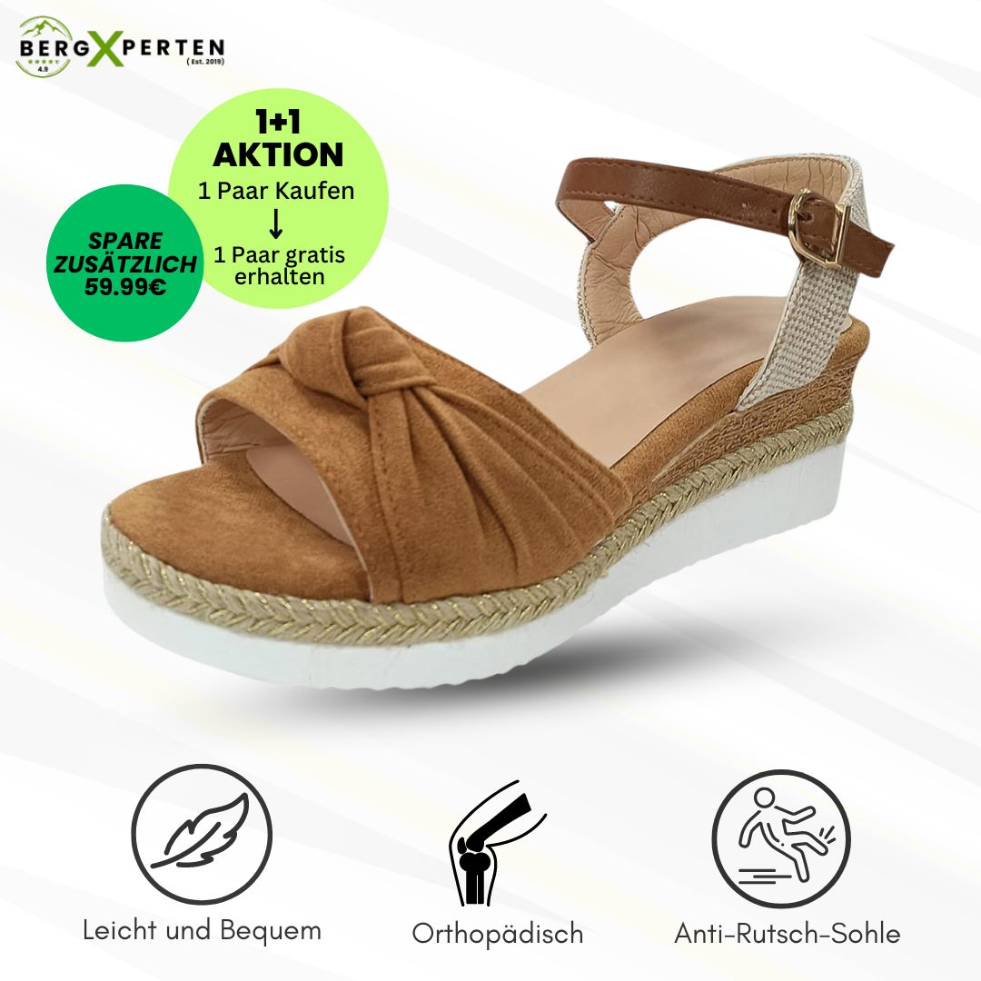 OrthoLuna - orthopädische schmerzlindernde Sandalen für mehr Komfort - Sonderaktion 1+1 Gratis