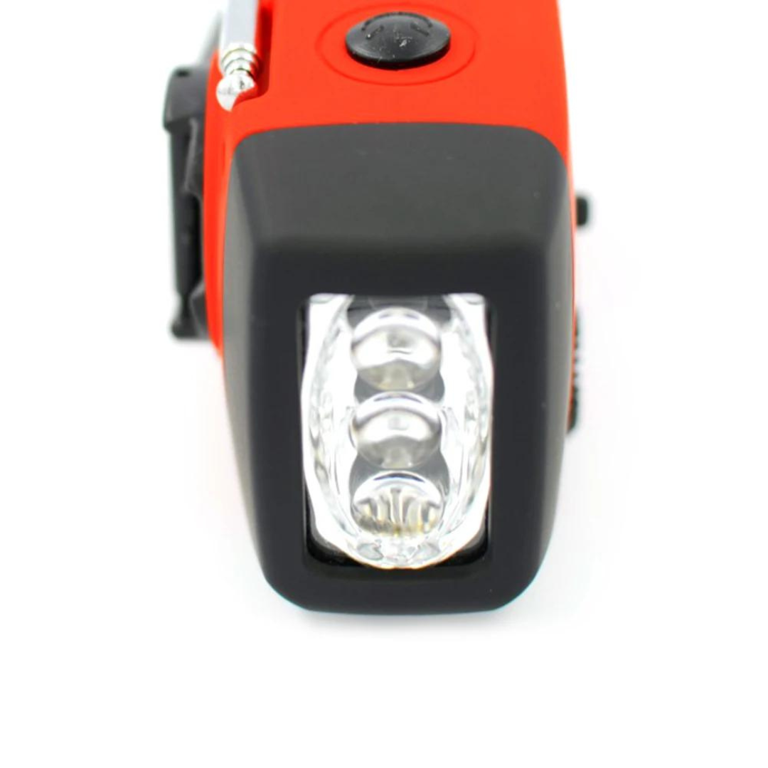 SolarSafe - Notfallradio & Taschenlampe mit Solar- und Handaufladung!