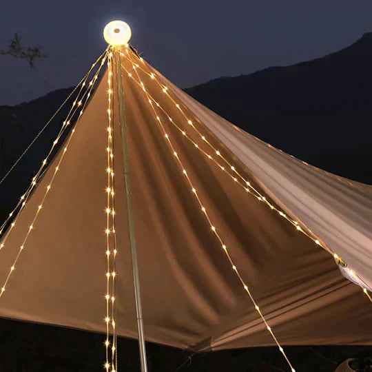 Atmospheric Light Roller™ | Nie wieder ohne Licht: tragbare und wiederaufladbare Außenbeleuchtung