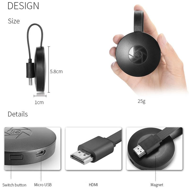 UniCast HD™ Drahtloser 1080P-Bildschirmprojektor