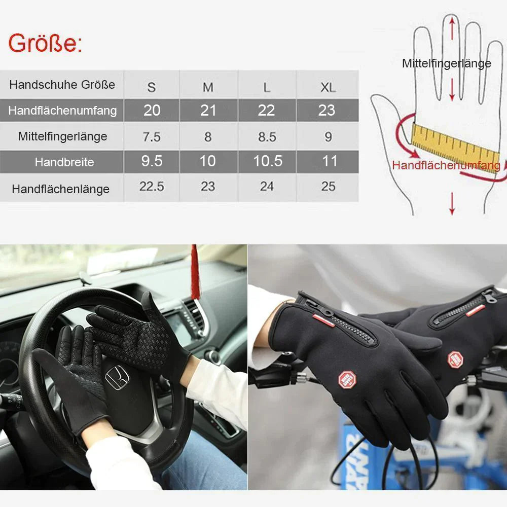 (1+1 Gratis) Premium Wasser- und Wetterfeste Handschuhe