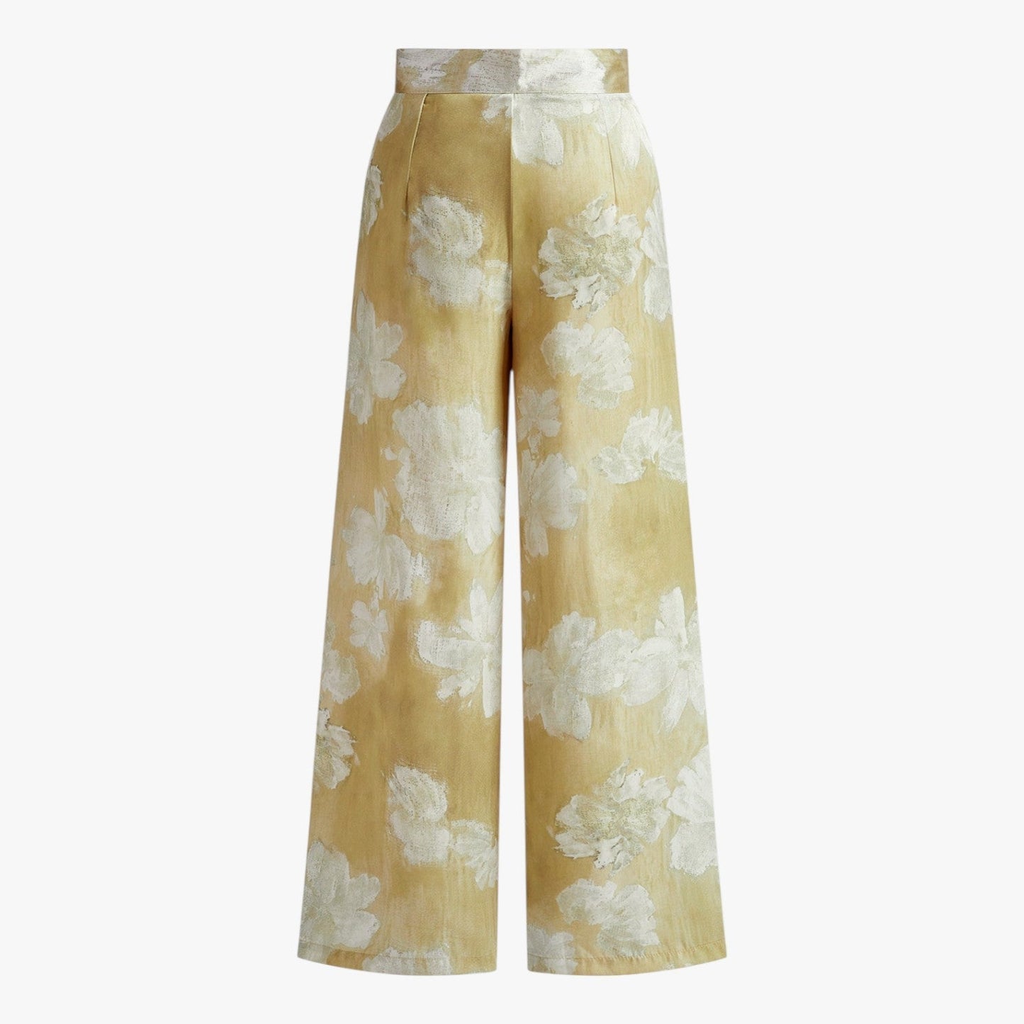 Ysabelle | Gerade Hosen mit romantischem Blumenmuster