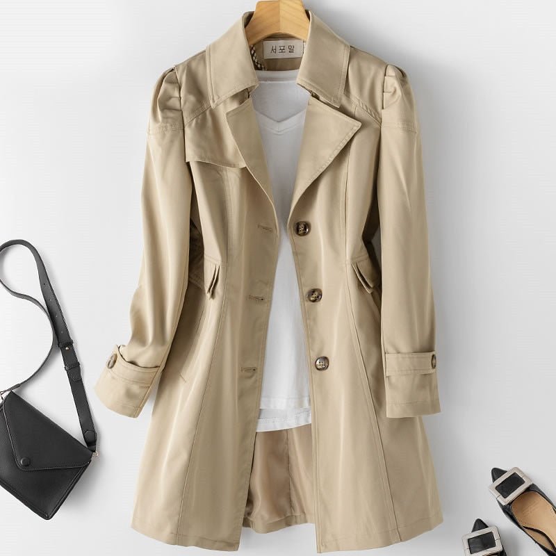 Trendige Damen Trenchcoat – Carenza