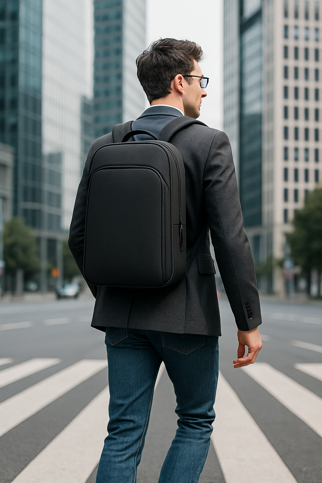 Nico | Dünner Rucksack für Laptop