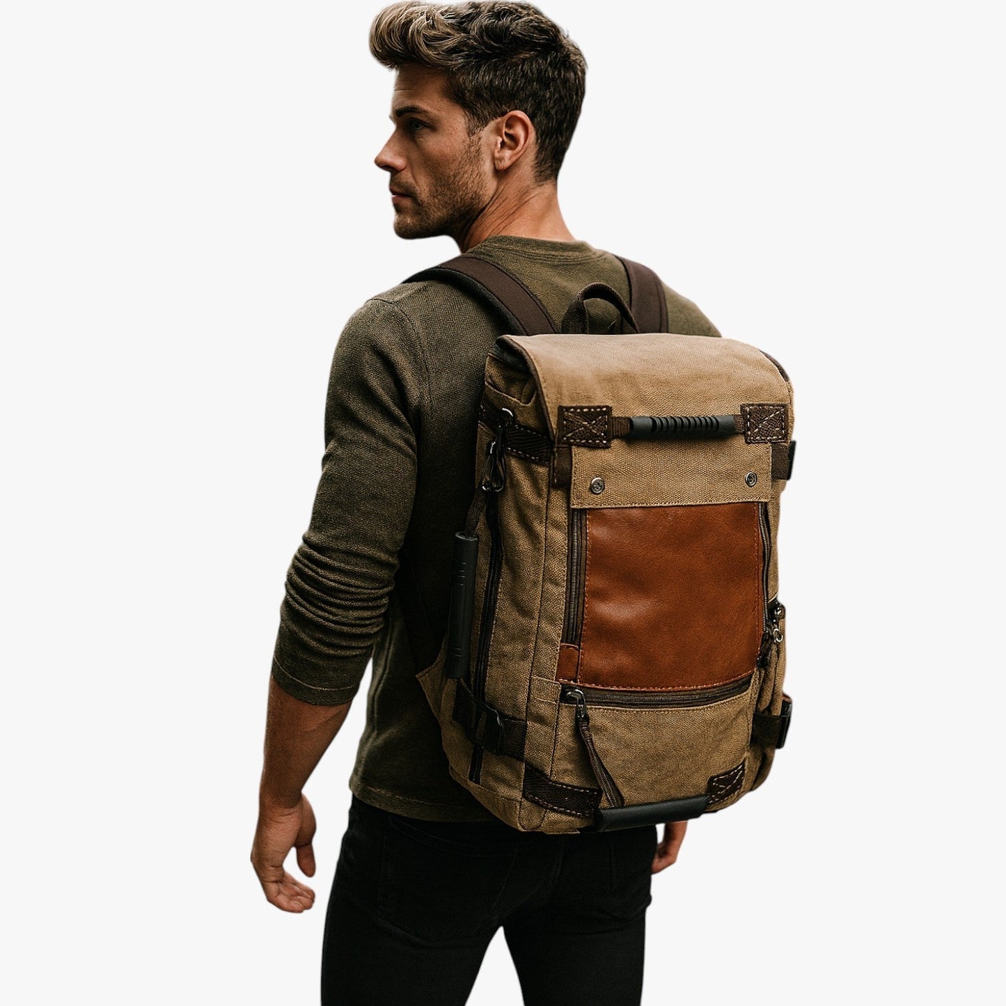 Jonas | Campingrucksack: wasserdicht, geräumig und bereit für jedes Abenteuer