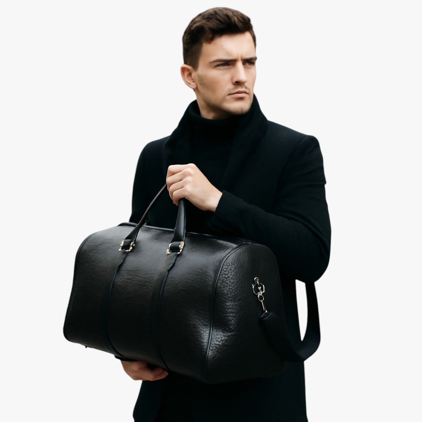 Archie | Robuste und geräumige Reisetasche aus Leder