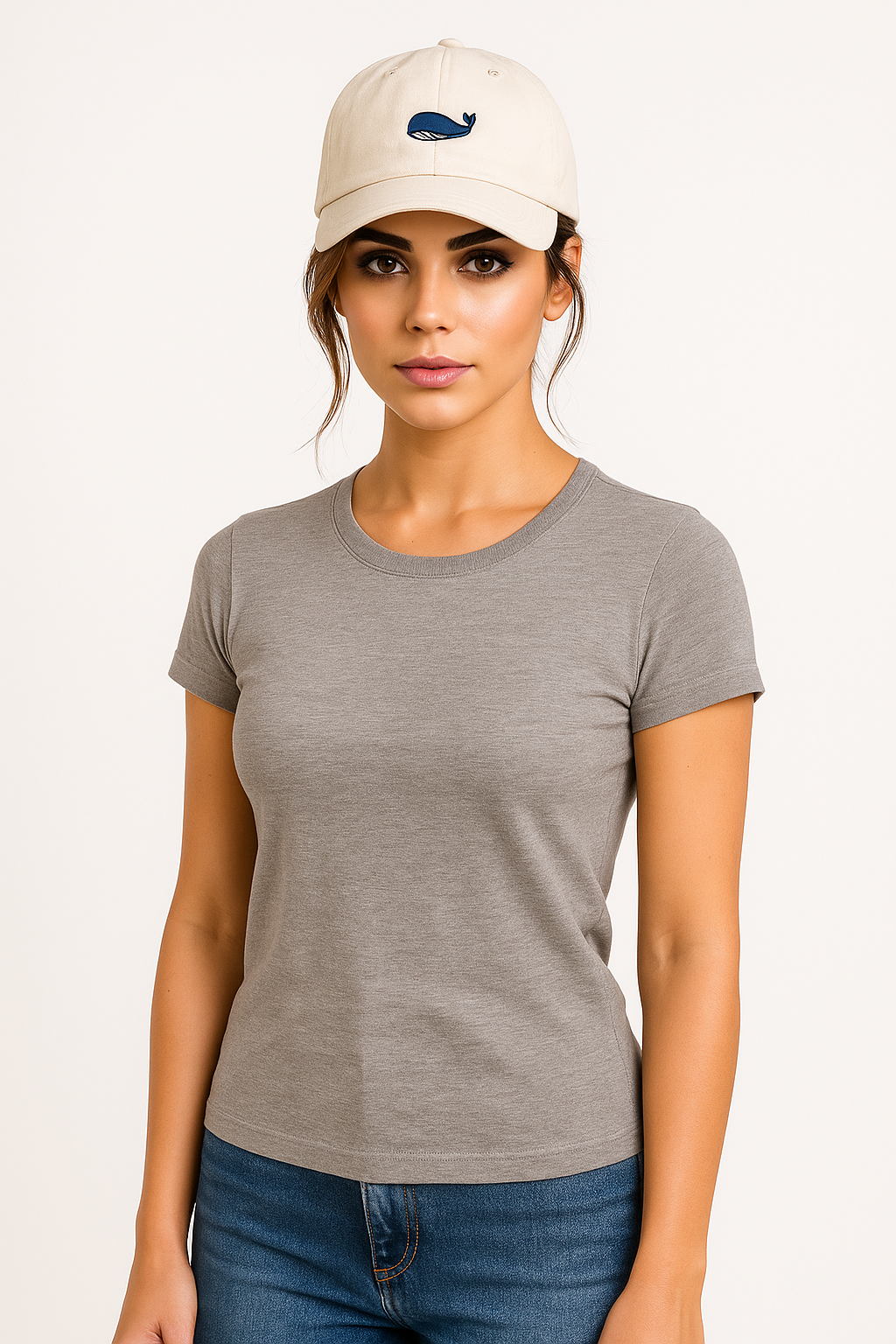 Whaley Cool | Cap mit gesticktem Wal-Motiv