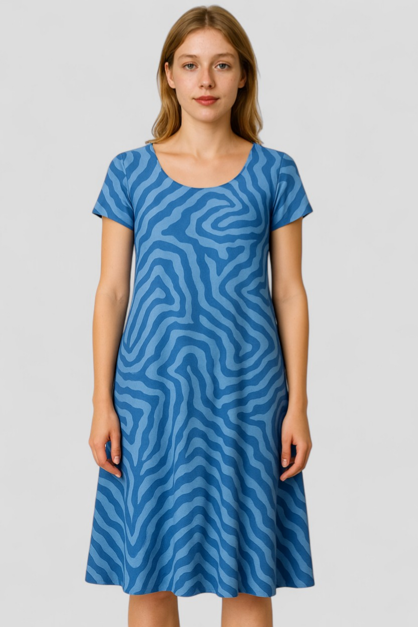 Oria | Damen A-Linien Sommerkleid Elegantes Design