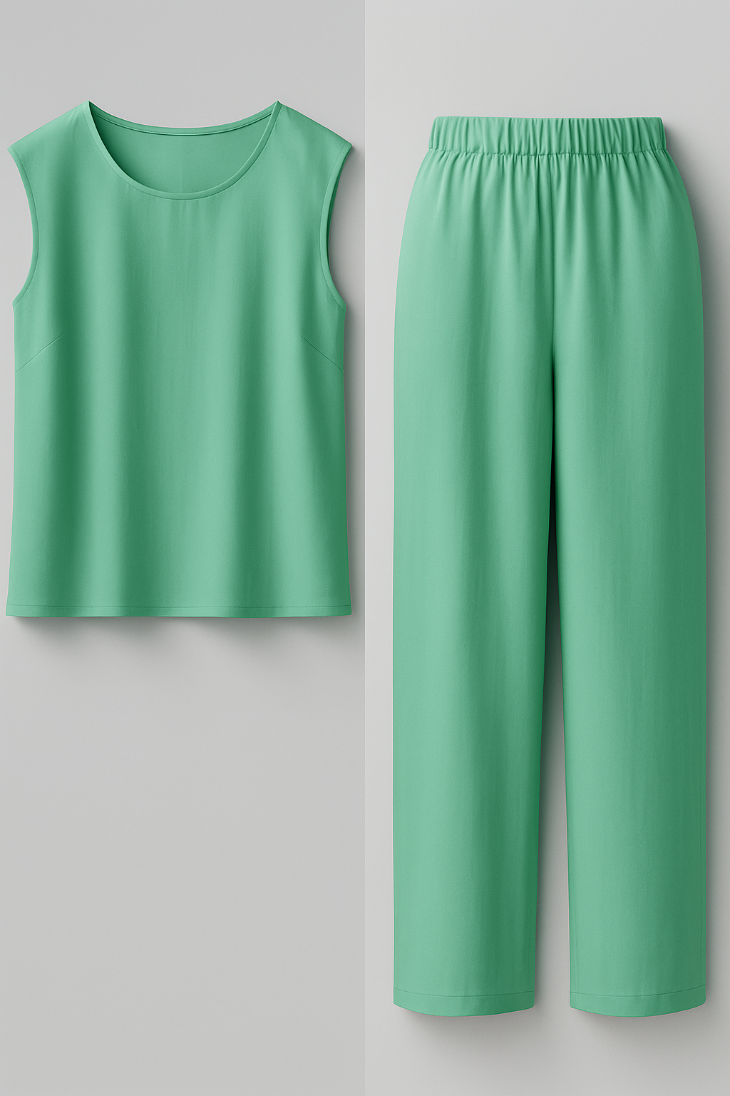 Abbey | Damen Eleganter Zweiteiler Set Sommer