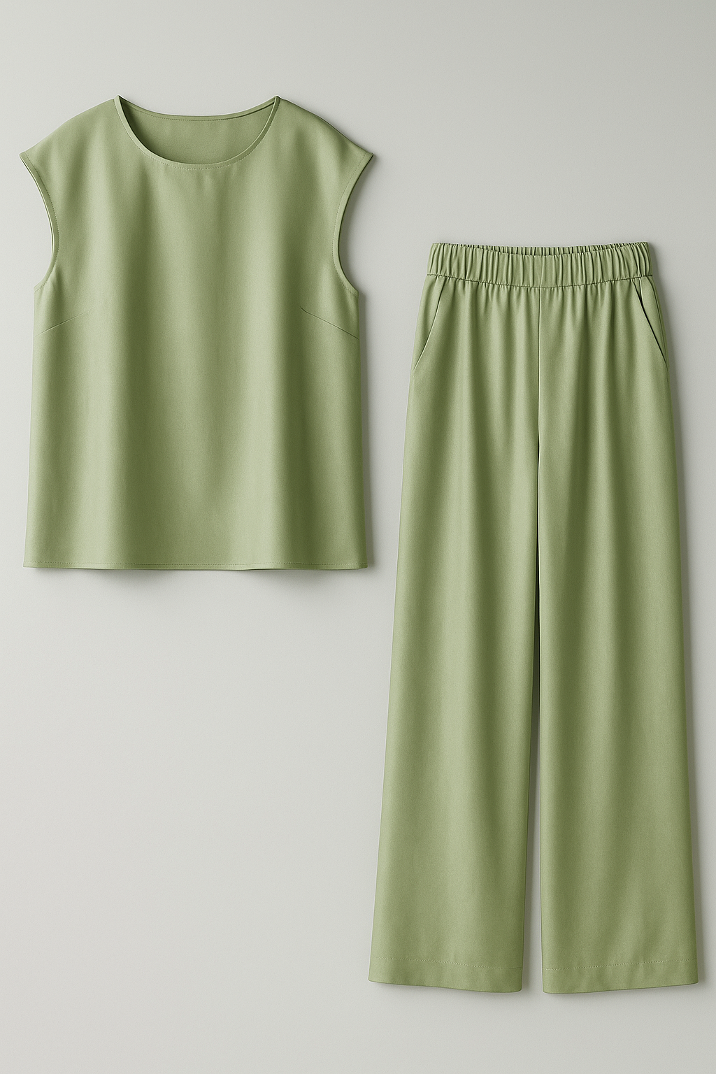 Abbey | Damen Eleganter Zweiteiler Set Sommer