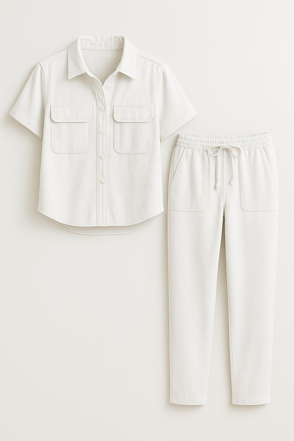 Cora | Damen Elegantes Baumwoll Sommer Outfit