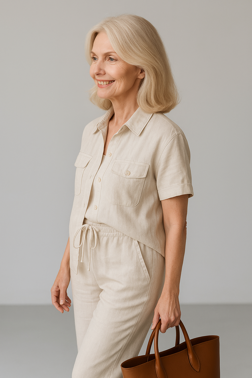 Cora | Damen Elegantes Baumwoll Sommer Outfit