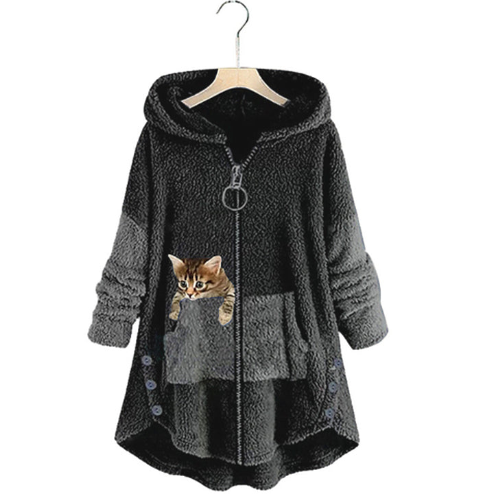 Verspielter Teddy-Mantel – Maja