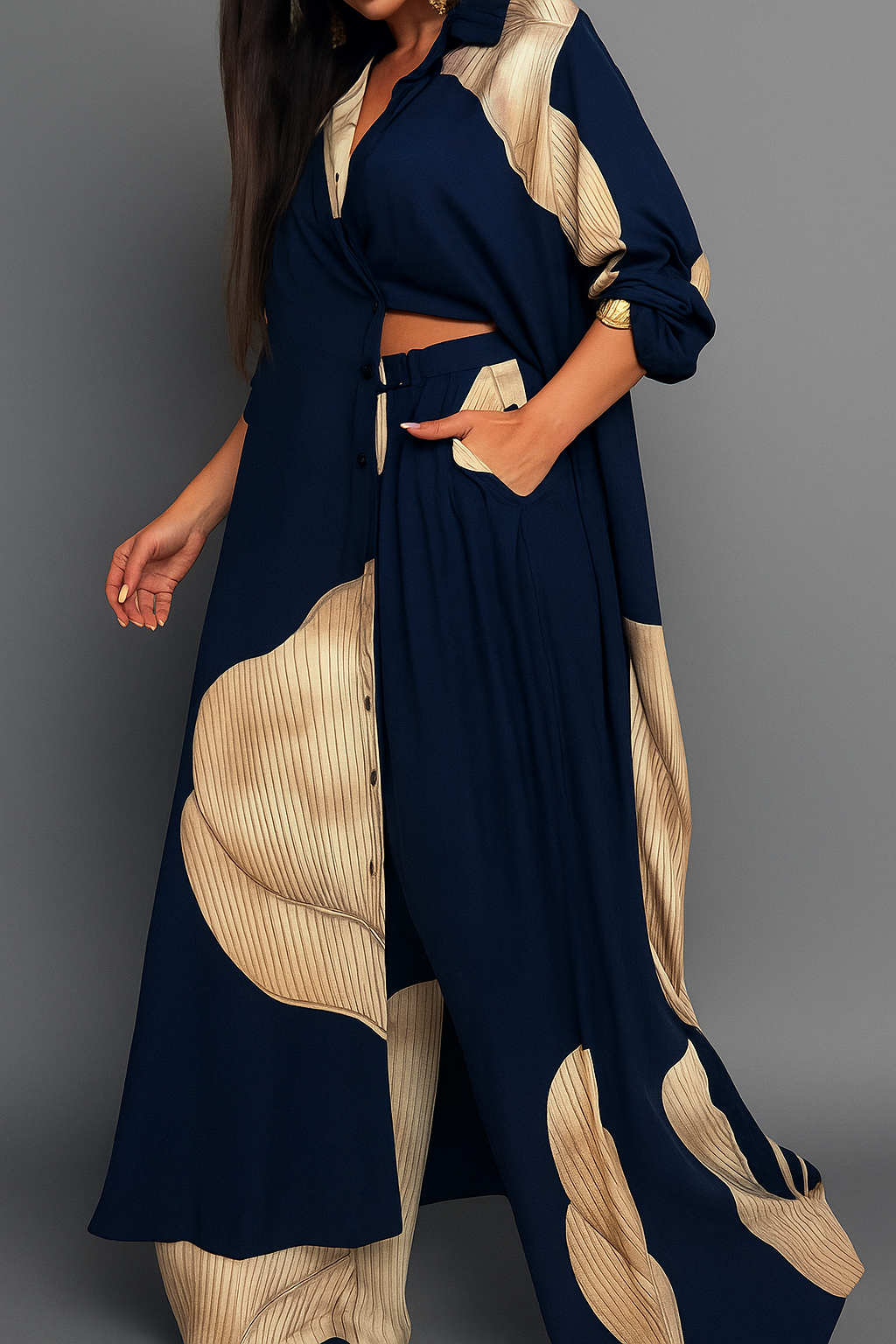 Amelia | Elegantes Damen Set mit Bluse und Hose