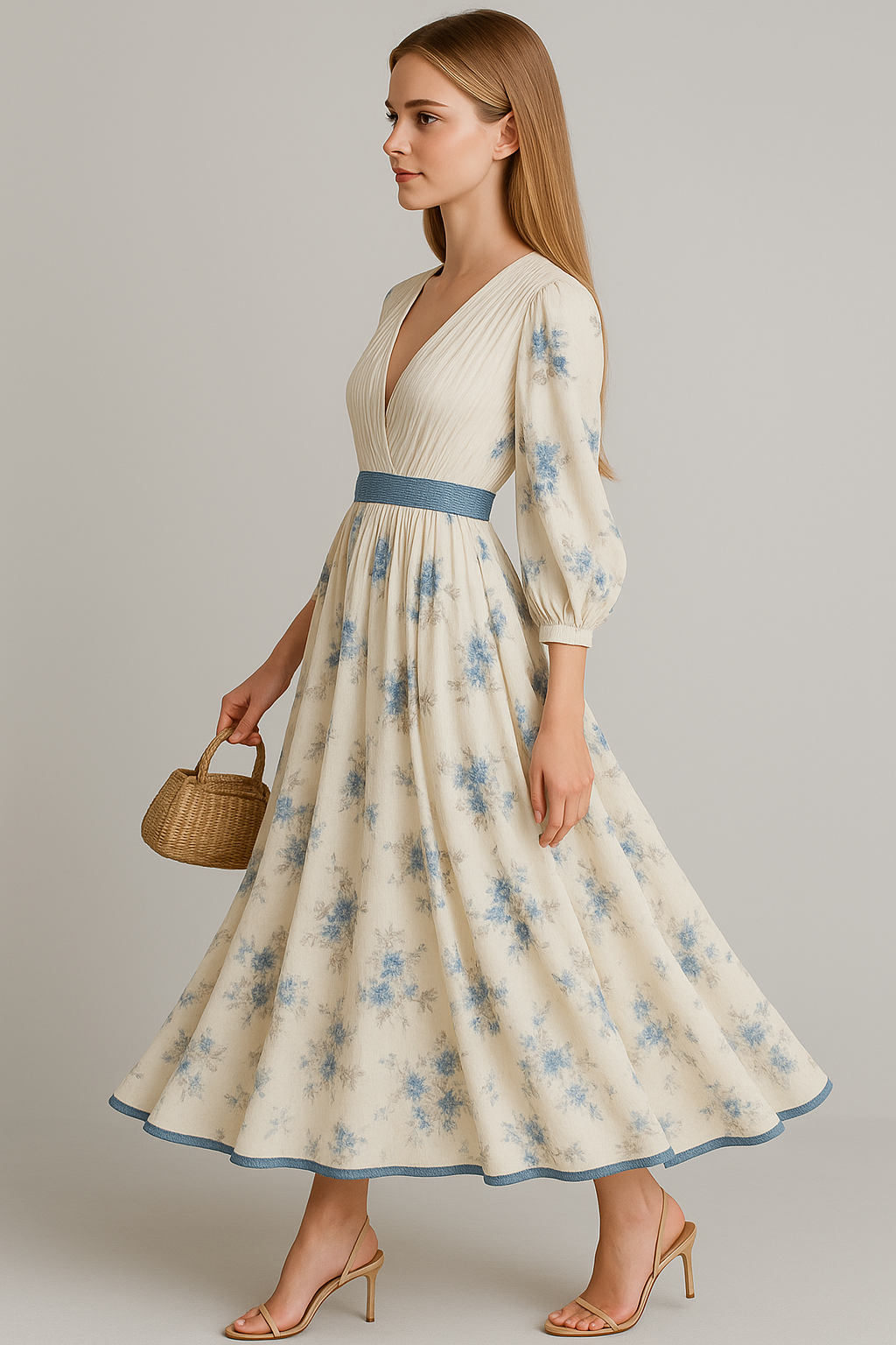 Amanda | Elegantes Maxikleid für Damen im Sommer