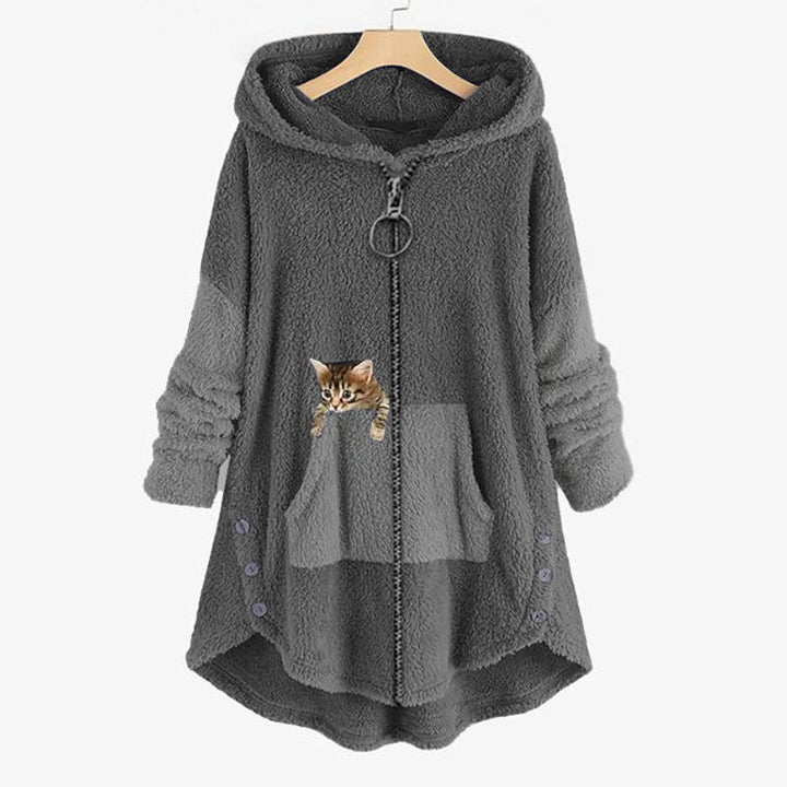 Verspielter Teddy-Mantel – Maja
