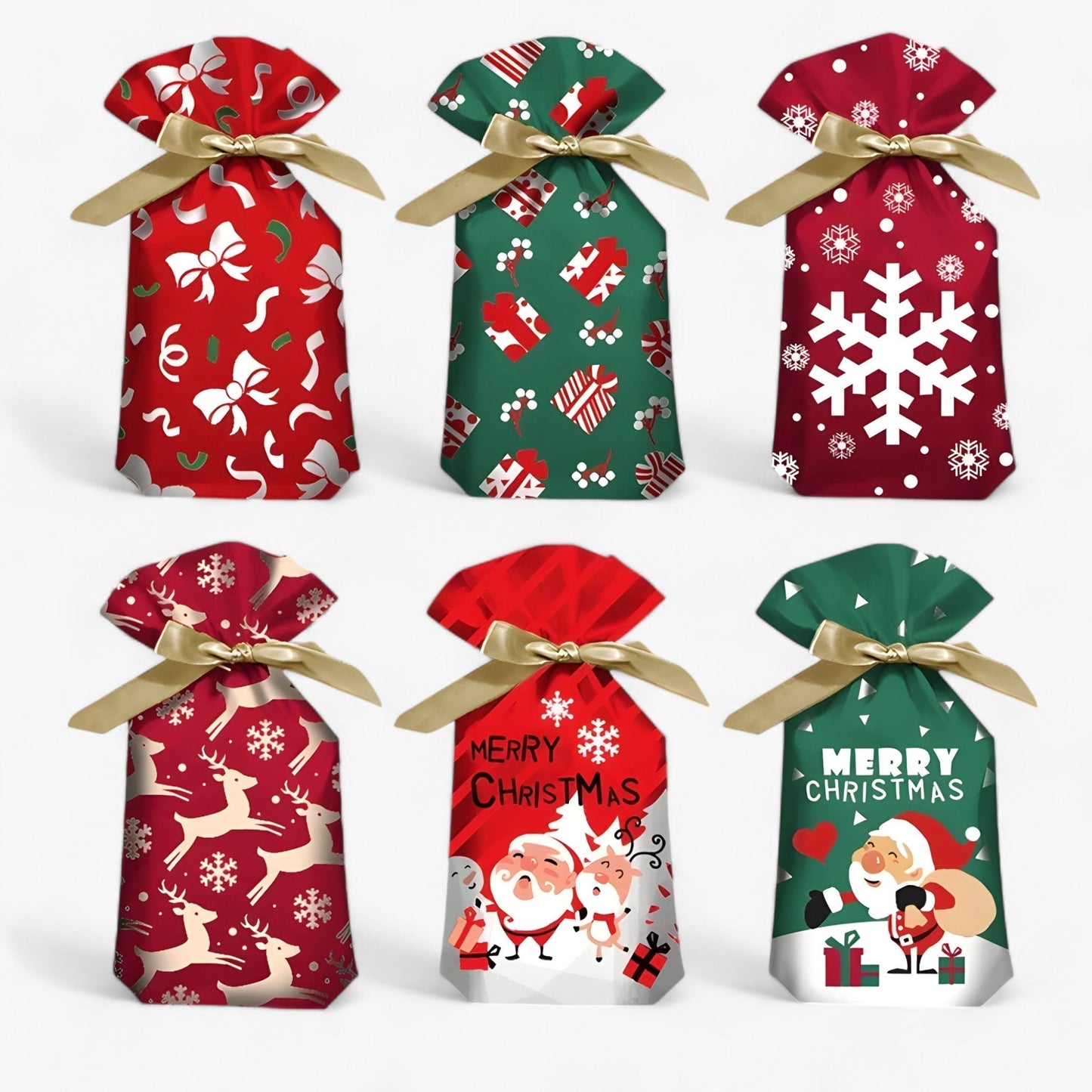 Vader Weihnachtsmann | Weihnachts Süßigkeitenbeutel - Ideale Lösung zum Verpacken von Geschenken
