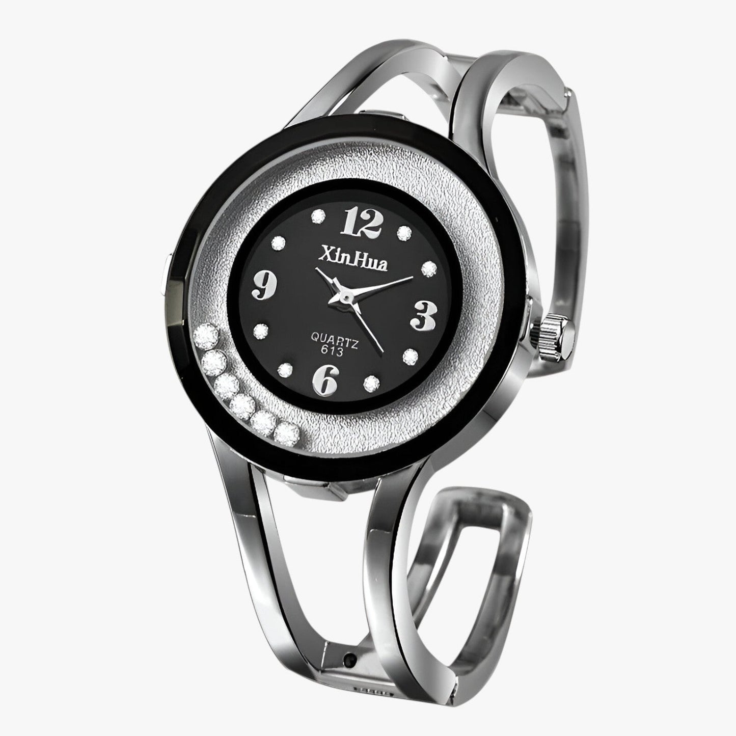 Amaia | Elegante Uhr mit Armband aus Kristall