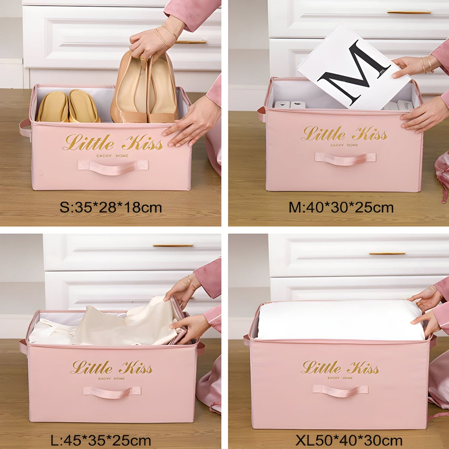 Aufbewahrungsbox | Organizer mit großer Kapazität - Stoffkorb für Kleidung und Decken