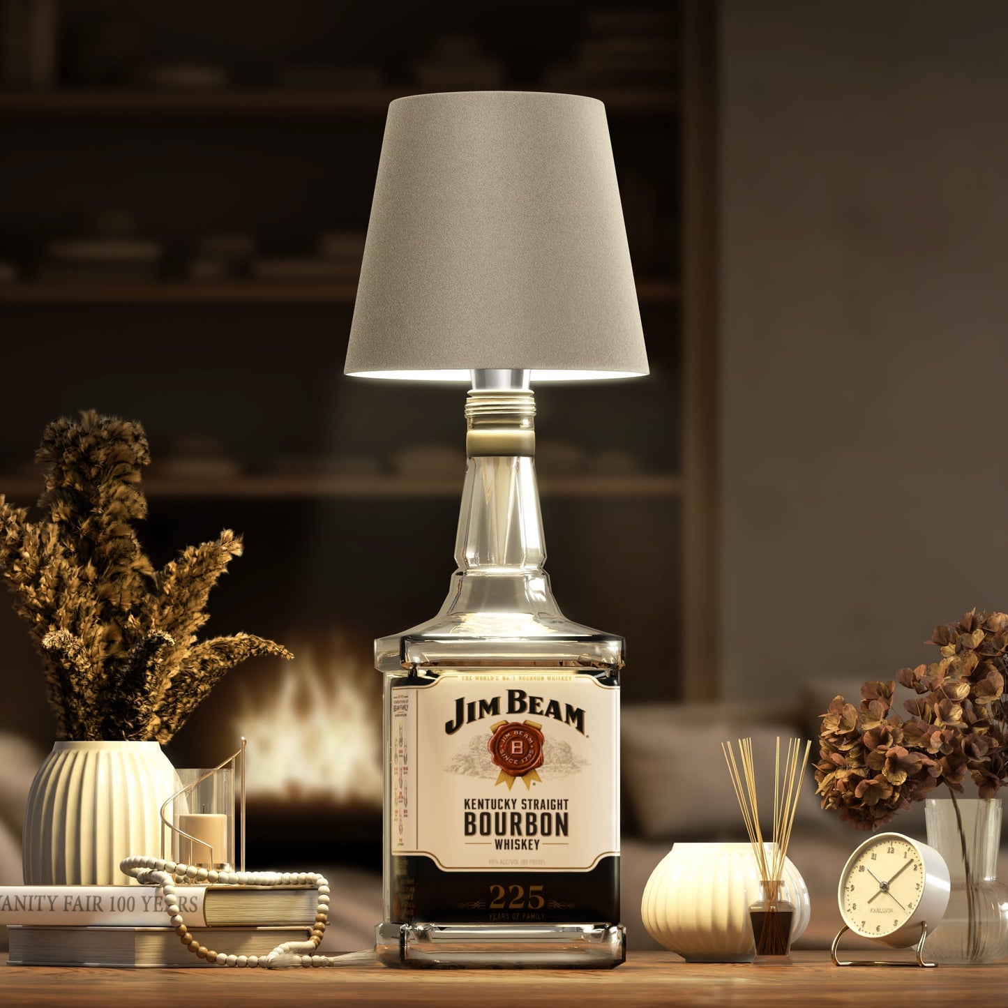 Tragbare Drahtlose Flaschenlampe