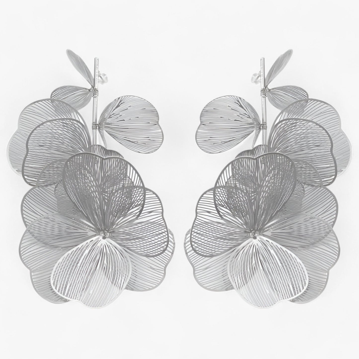 Zoë | Vintage-Blumen-Ohrringe – Elegant und Einzigartig
