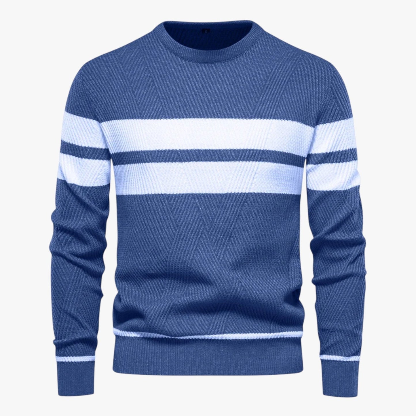 Adam | Eleganter Männer-Sommerpulli mit warmem, schlankem Schnitt und floraler Stil