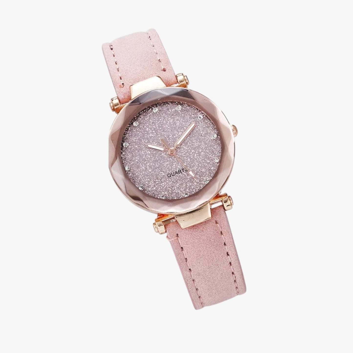 Kiana | Sternenhimmel-Uhr Rosé Silber