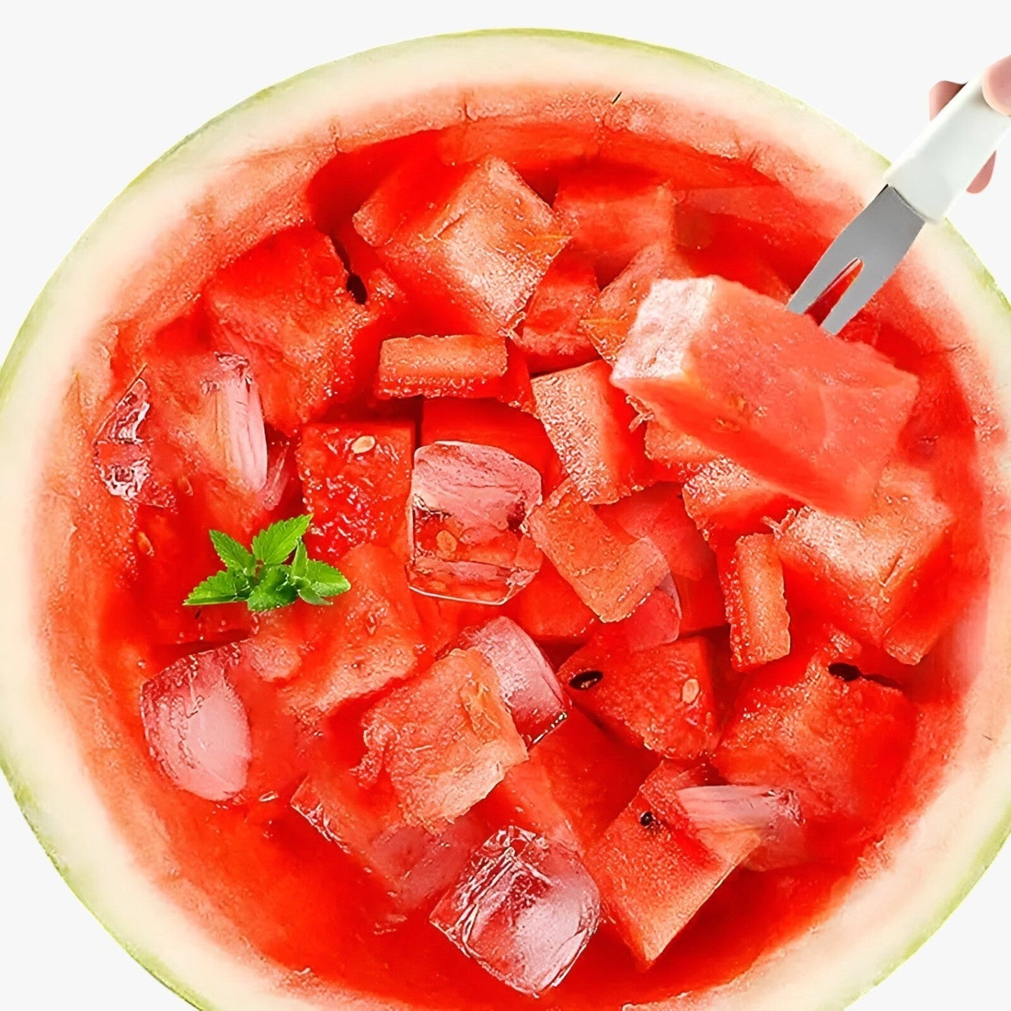 Yukon | 3 in 1 Wassermelonen Schneider - Schneiden, Schöpfen & Servieren ohne Mühe