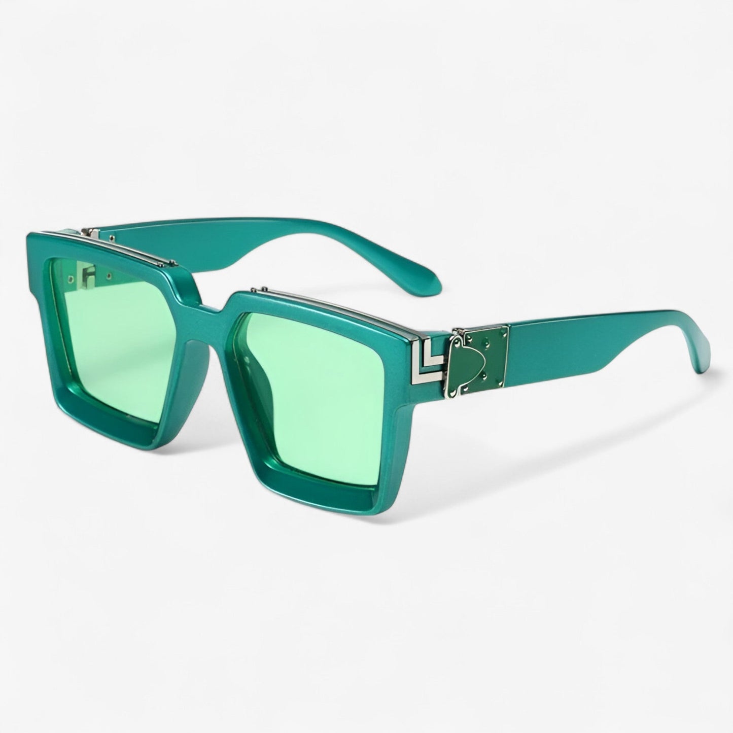 Ulrich | Vintage quadratische Sonnenbrille für Männer und Frauen