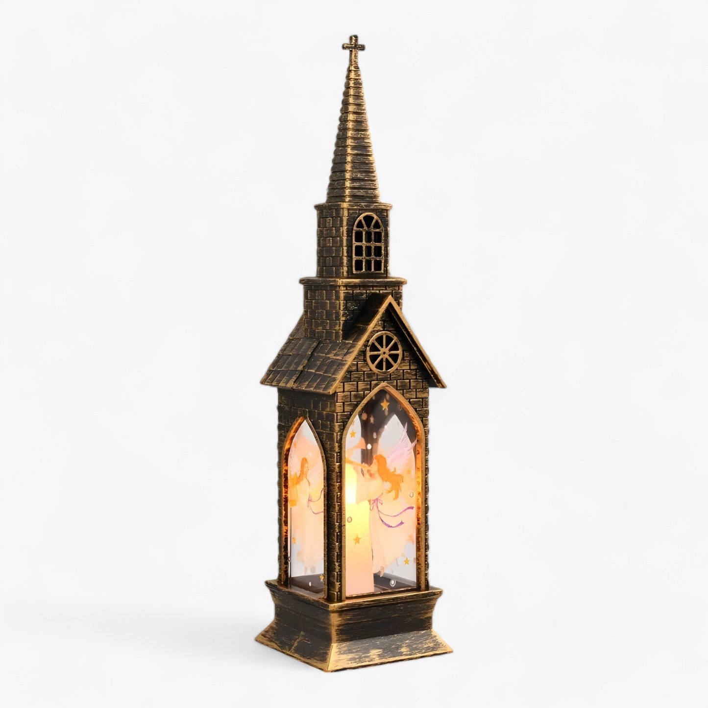 Dekorative LED Tischlaterne Weihnachtsmann & Schneemann - Märchenhaftes Licht für Weihnachtsdekoration