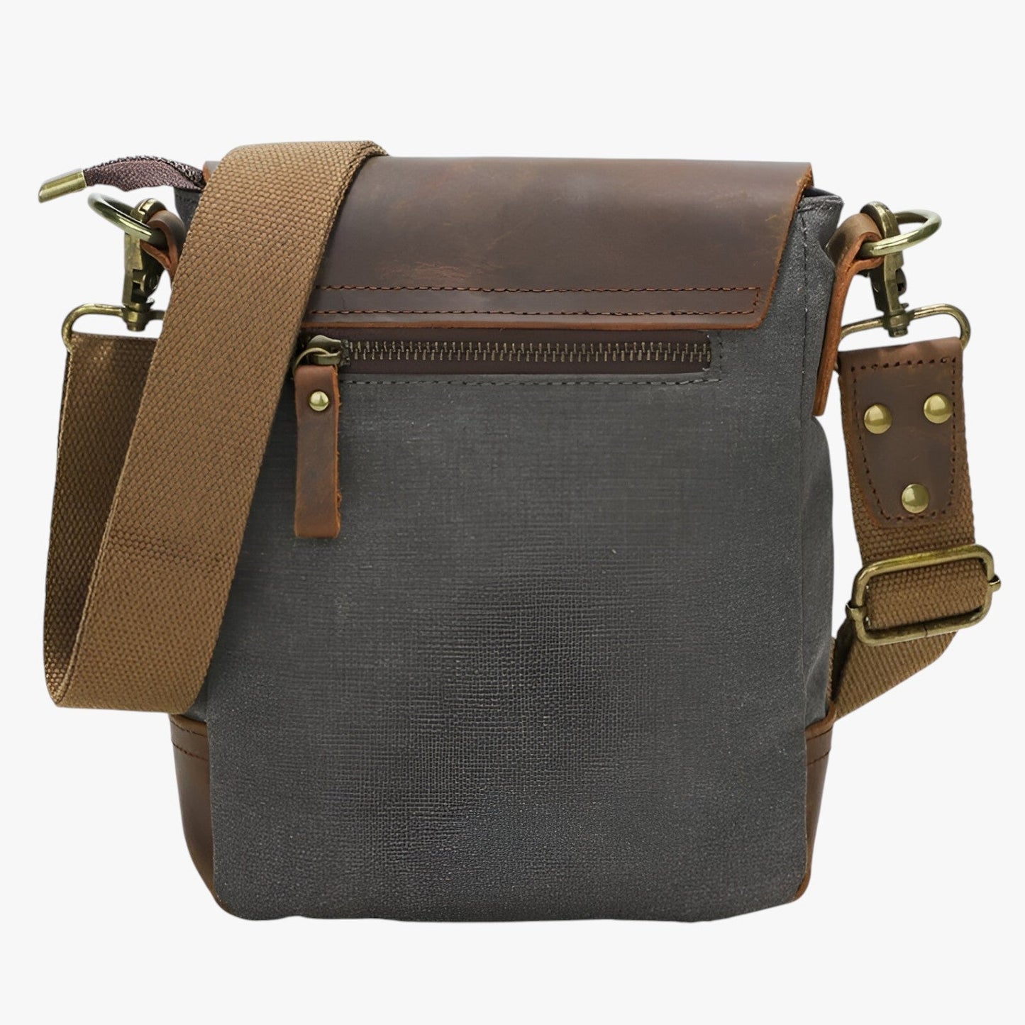 Archie | Vintage Umhängetasche aus Stoff und Leder