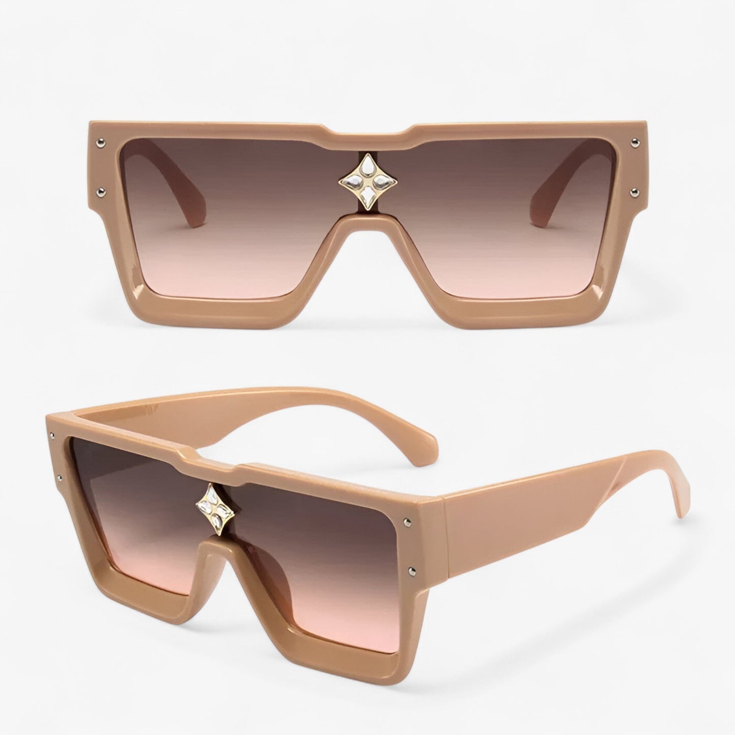 Victor | Unisex quadratische Sonnenbrille mit UV400-Schutz