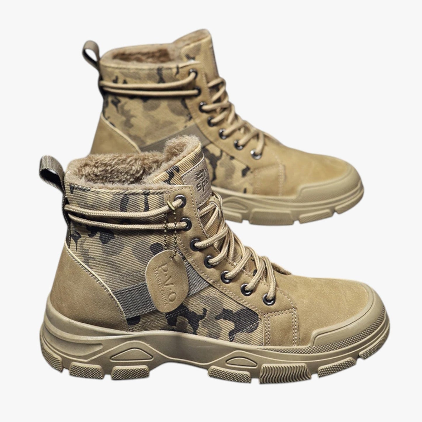 Tobias | Trendige Baumwollstiefel, Warm & Ultra Robust für täglichen Komfort