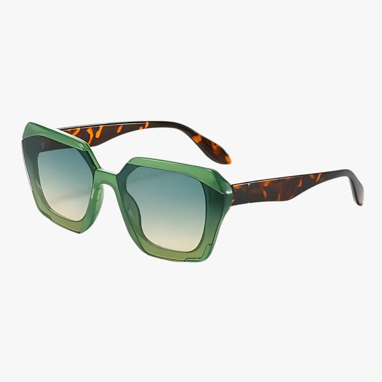 Valerie | Damen quadratische, getönte Sonnenbrille