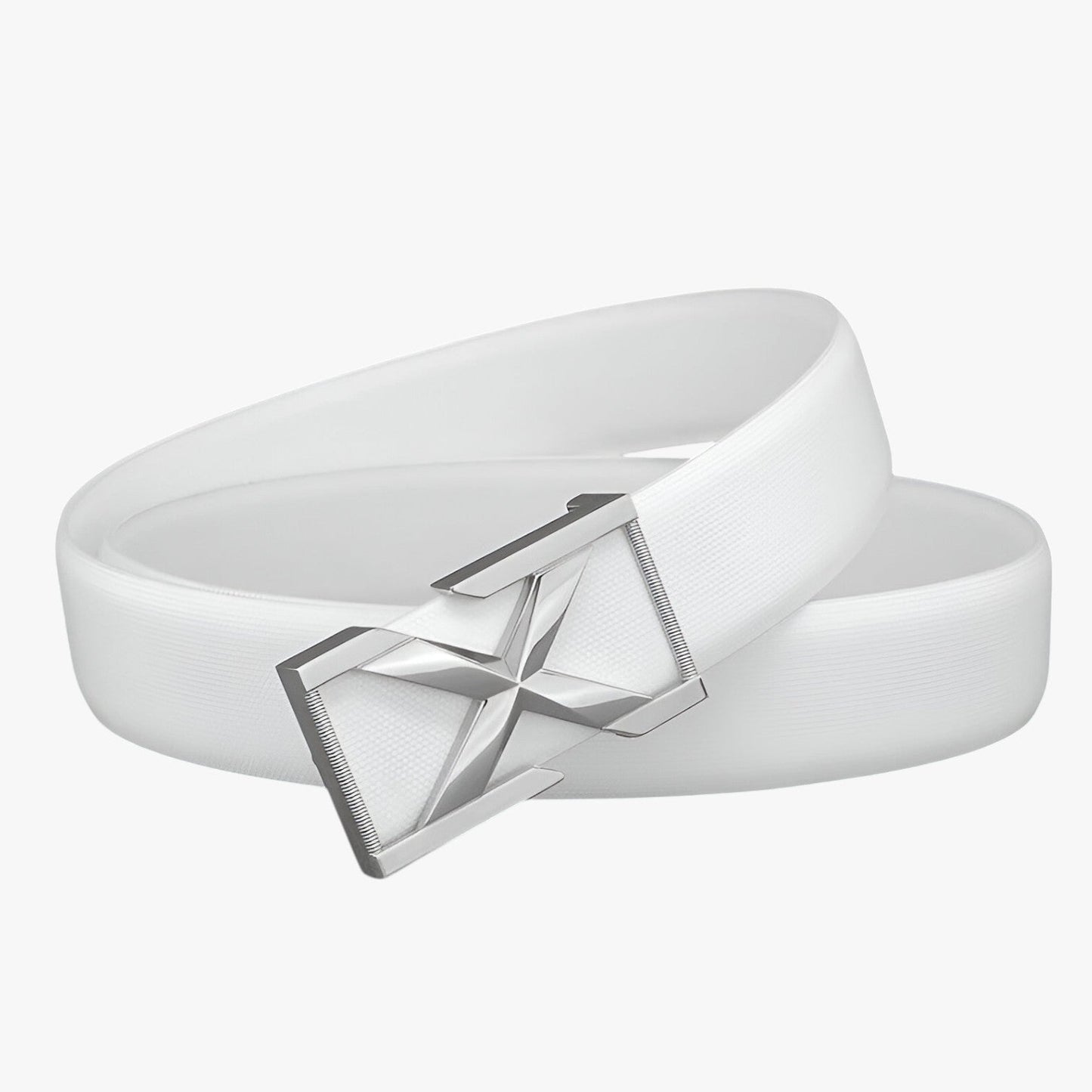 Luke | Herren-Gürtel mit X-Schnalle, luxuriöser Casual-Stil für Jugendliche