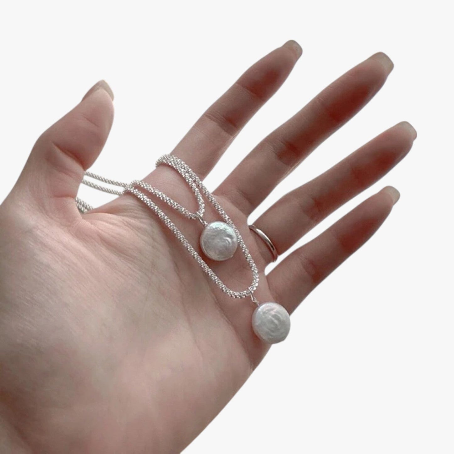 Evelynn | Silber 925 Kette mit Perle als Choker