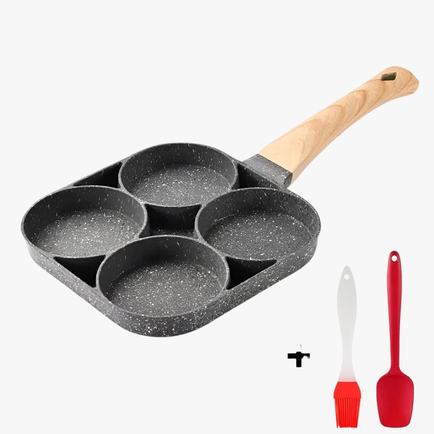 Zephyr | 4 in 1 Antihaft Frühstückspfanne