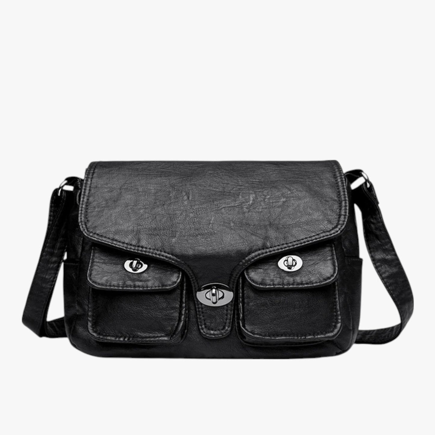 Amara | Elegante Vintage-Shopper aus PU-Leder