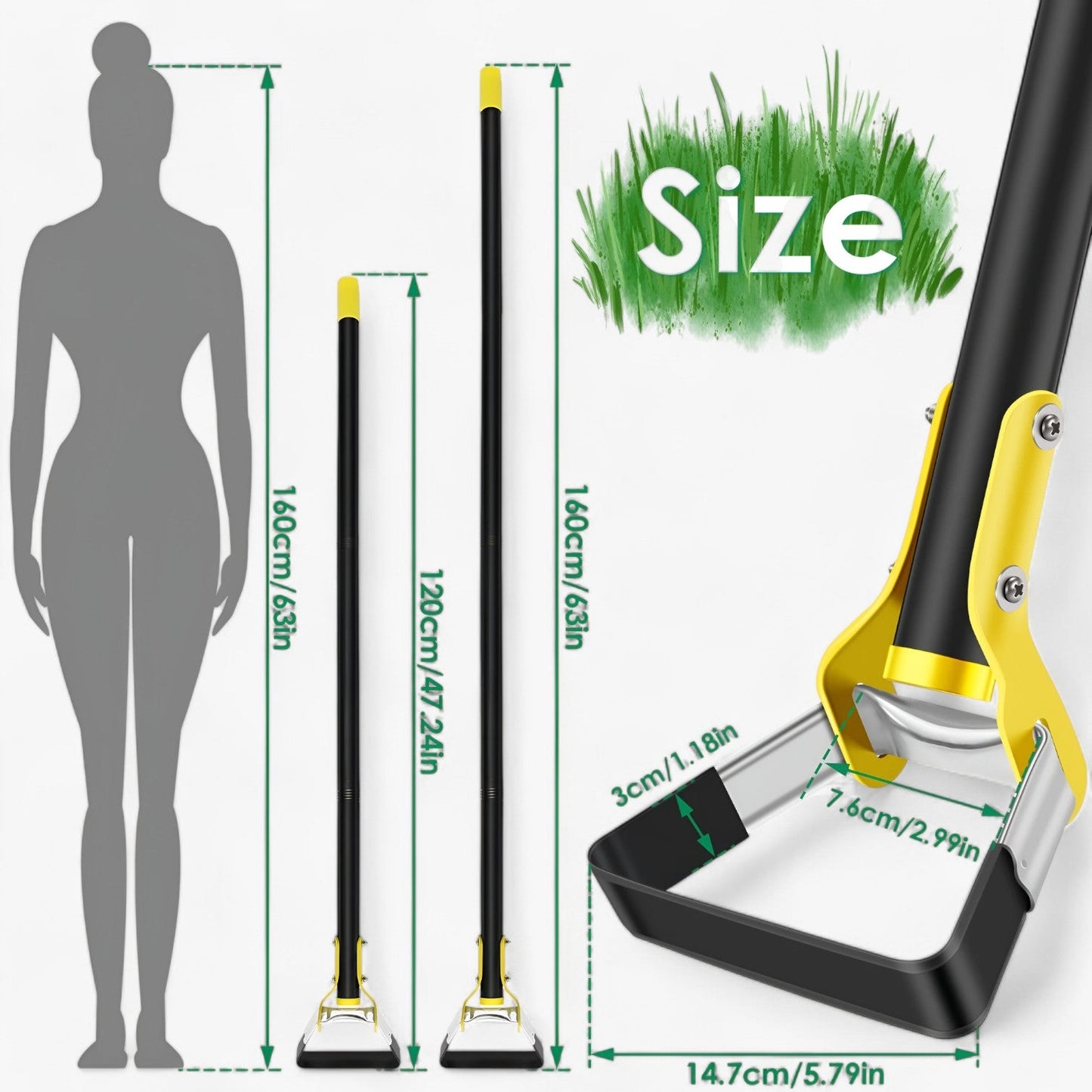 Dreieck-Hacke – Scharf, Ergonomisch & Langlebig