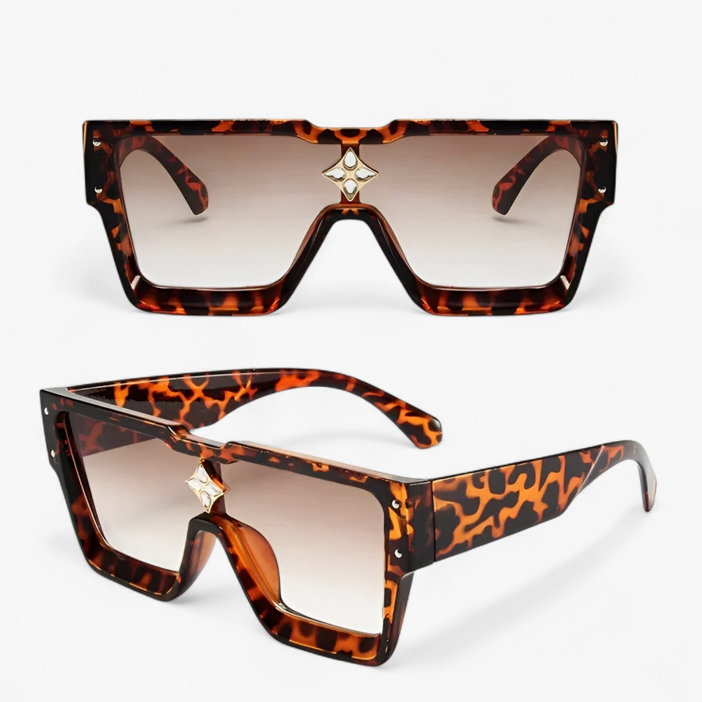 Victor | Unisex quadratische Sonnenbrille mit UV400-Schutz