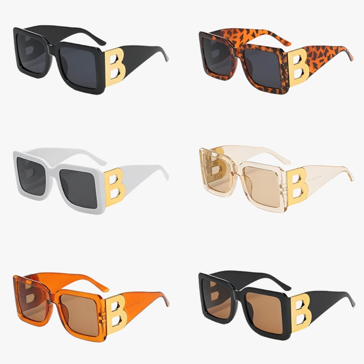 Veda | Stoer und stilvoll - Übergroße Sonnenbrille mit UV400-Schutz