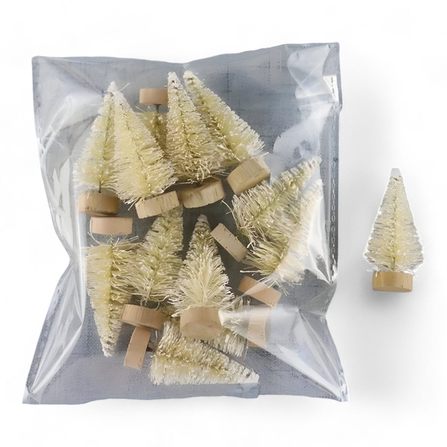 Weihnachtsliebhaber | 12PCS Mini Weihnachtsbäume - Lustige und festliche DIY-Dekoration für Zuhause und Büro